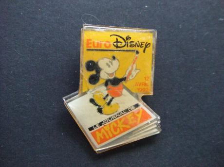 Euro Disney Le journal de mickey 1992